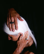 Load image into Gallery viewer, Spanish Modernist Onyx Inlay Ring
