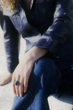 Load image into Gallery viewer, Sodalite Oceanic Swirl Ring

