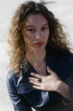 Load image into Gallery viewer, Sodalite Oceanic Swirl Ring
