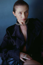 Load image into Gallery viewer, Rolo Chain Necklace with Modernist Toggle Clasp
