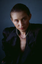 Load image into Gallery viewer, Rolo Chain Necklace with Modernist Toggle Clasp
