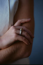 Load image into Gallery viewer, Bullet Cut Citrine Kinetic Ring

