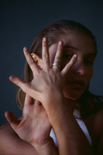 Load image into Gallery viewer, Goshenite Marquise Bezel Ring
