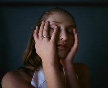 Load image into Gallery viewer, Bullet Cut Citrine Kinetic Ring
