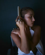 Load image into Gallery viewer, Bullet Cut Citrine Kinetic Ring
