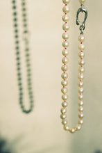 Load image into Gallery viewer, Pearl Hook Necklace in Silver
