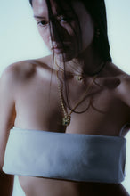 Load image into Gallery viewer, Modernist Gold and Emerald Sculptural Pendant (2 Available)
