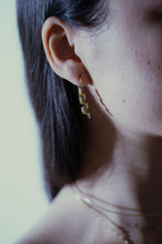 Load image into Gallery viewer, Gold Coil Hook Earrings
