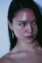 Load image into Gallery viewer, Artisan Triple Panel Drop Earrings

