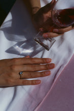 Load image into Gallery viewer, .8ct Old Euro Diamond Bezel Ring
