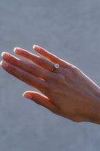 Load image into Gallery viewer, .8ct Old Euro Diamond Bezel Ring
