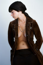 Load image into Gallery viewer, Curb and Abstract Link Chain Necklace
