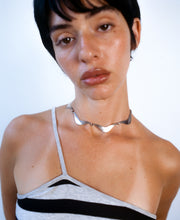 Load image into Gallery viewer, Hermann Siersbøl Wave Paneled Toggle Choker
