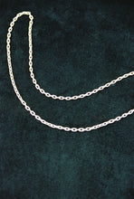 Load image into Gallery viewer, Textured Gold Cable Link Chain
