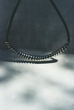 Load image into Gallery viewer, Coil and Leather Braid Necklace
