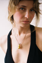 Load image into Gallery viewer, Twisted Butterscotch Amber Coil Necklace
