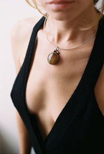 Load image into Gallery viewer, Artisan Banded Agate Pendant
