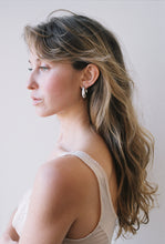 Load image into Gallery viewer, Perfect Elongated Puffy Hoops
