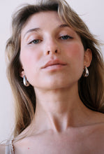 Load image into Gallery viewer, Perfect Elongated Puffy Hoops
