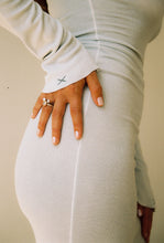 Load image into Gallery viewer, Polish Artisan Silver and Gold Quartz Ring
