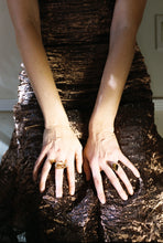 Load image into Gallery viewer, Raised Cabochon Tiger's Eye Ring

