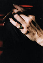Load image into Gallery viewer, ON HOLD: Antique Emerald Pinky Signet Ring
