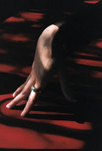 Load image into Gallery viewer, Curved Jadeite Signet Ring
