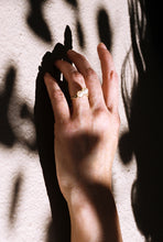 Load image into Gallery viewer, Brutalist Double Pearl Ring
