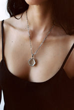 Load image into Gallery viewer, Art Deco Crystal Hexagon Locket
