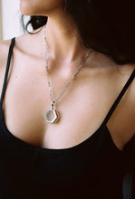 Load image into Gallery viewer, Art Deco Crystal Hexagon Locket
