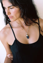 Load image into Gallery viewer, Antique Blue Glass Snuffbox or Perfume Pendant
