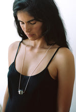 Load image into Gallery viewer, Taxco Pillbox Pendant with Long Ball Chain
