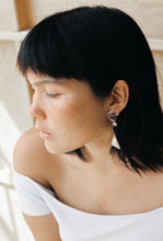 Load image into Gallery viewer, Spiral and Twist Panel Earrings
