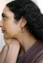 Load image into Gallery viewer, GOLD HOOPS 4

