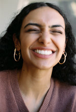 Load image into Gallery viewer, GOLD HOOPS 4
