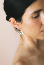 Load image into Gallery viewer, Artisan Onyx Hook Earrings
