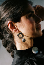 Load image into Gallery viewer, Postmodern Circle Cut-Out Earrings
