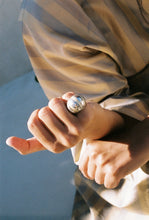 Load image into Gallery viewer, S’Paliu Domed Bone Inlay Ring
