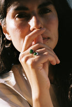 Load image into Gallery viewer, Open Twin Jade Ring
