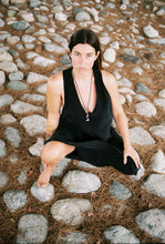 Load image into Gallery viewer, Long Spiral Pearl Pendulum Necklace
