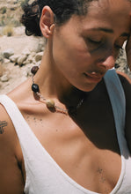 Load image into Gallery viewer, Jasper and Onyx Beaded Necklace
