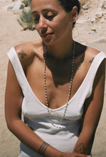 Load image into Gallery viewer, Long Sterling Silver Pearl Strand
