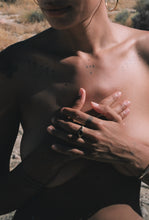 Load image into Gallery viewer, Carved Gold Ring with Carnelian Cabochon
