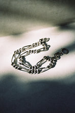 Load image into Gallery viewer, CHAIN 10: Antique Figaro Double Chain Bracelet
