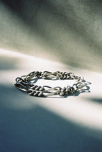 Load image into Gallery viewer, CHAIN 10: Antique Figaro Double Chain Bracelet
