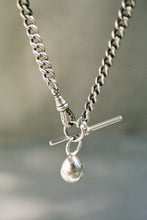 Load image into Gallery viewer, CHAIN 11: Heavyweight Albert Chain with T-Bar and Dog Clip (Pendant Included)
