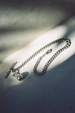 Load image into Gallery viewer, CHAIN 11: Heavyweight Albert Chain with T-Bar and Dog Clip (Pendant Included)
