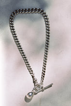 Load image into Gallery viewer, CHAIN 11: Heavyweight Albert Chain with T-Bar and Dog Clip (Pendant Included)
