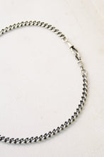 Load image into Gallery viewer, CHAIN 1: Edwardian Albert Chain With Double Clips And T-Bar
