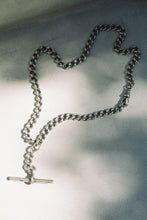 Load image into Gallery viewer, CHAIN 7: Victorian Albert Chain with Drop Length T-Bar and Dog Clip
